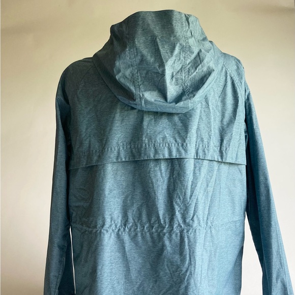 New 32 Degrees Blue Polyester Hoodie Rain Parka  size M - Picture 6 of 13